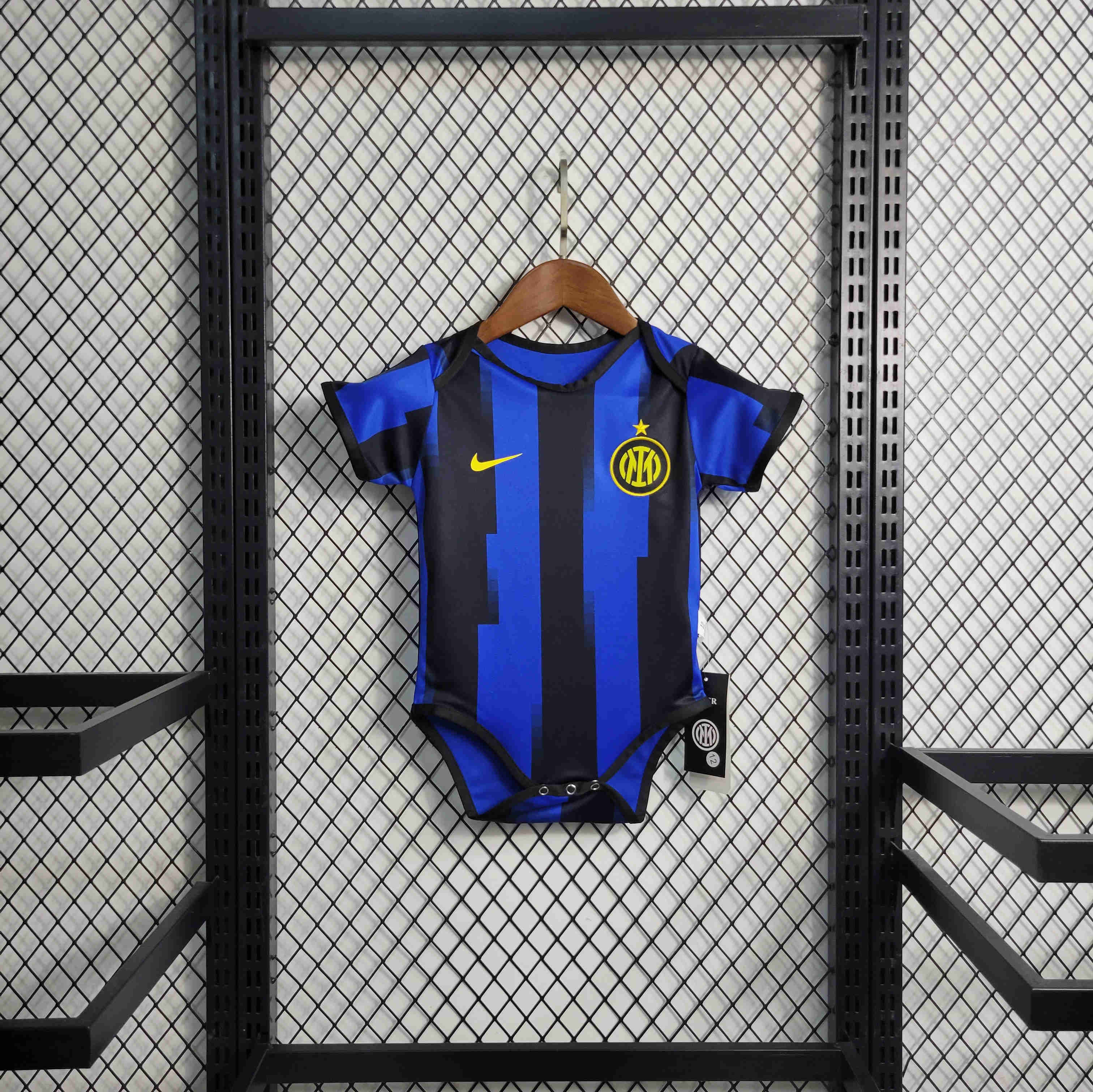 23-24 Inter Milan Home Baby Crawling Suit